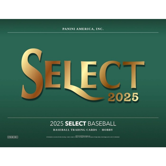 2025 Panini Select Baseball Hobby Blaster 20 Box Case