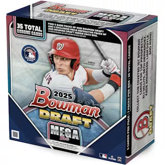 2025 Bowman Draft Baseball Mega 20 Box Case