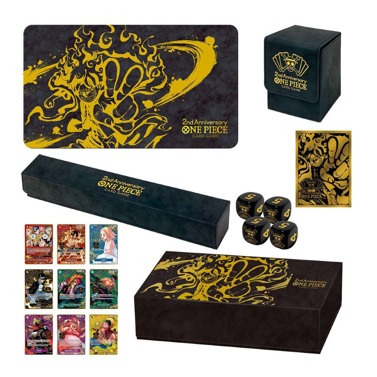 One Piece Card Game Japanese 2nd Anniversary Set (English Cards)