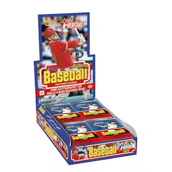 2026 Topps Heritage Baseball Hobby 12-Box Case