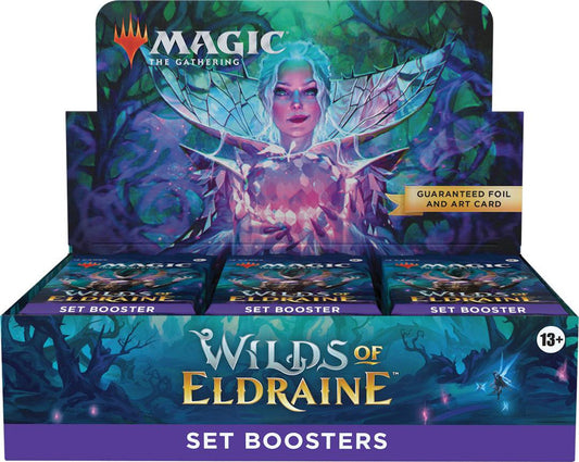 Magic the Gathering Wilds of Eldraine Set Booster 6 box case