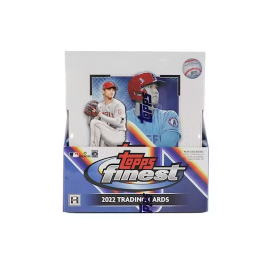 2022 Topps Finest Baseball Hobby 8 Box Case