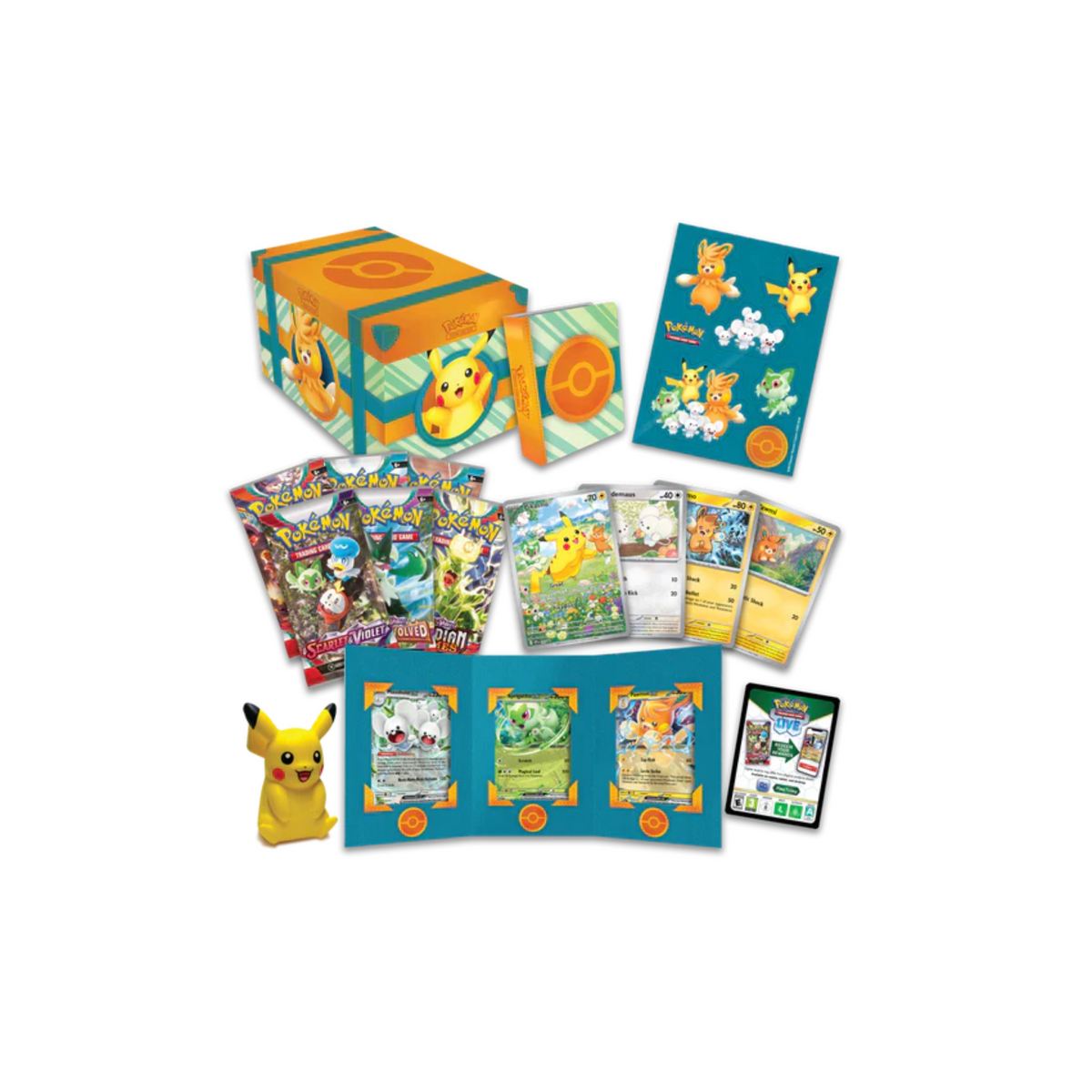 Pokemon Paldea Adventure Chest 4 Box Case